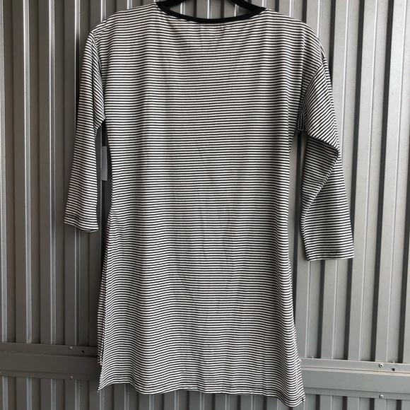 BONGO Black and White Stripe Tunic - Picture 2 of 3